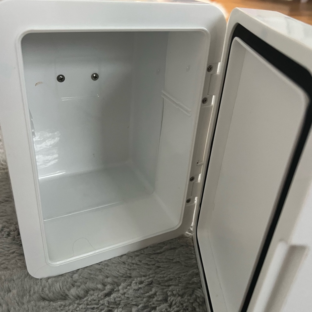 Compact White Mini Refrigerator
